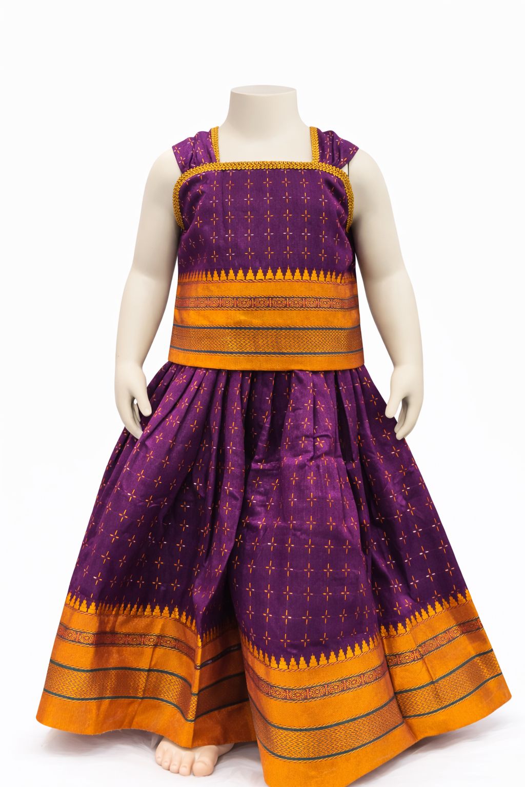 Purple Skirt and Top