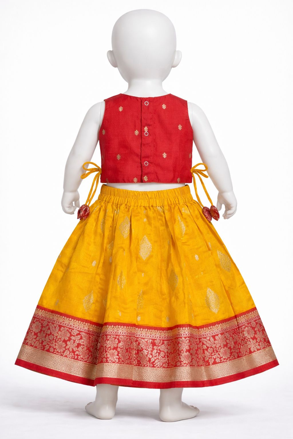 Kesari Kumkum Pavadai Set