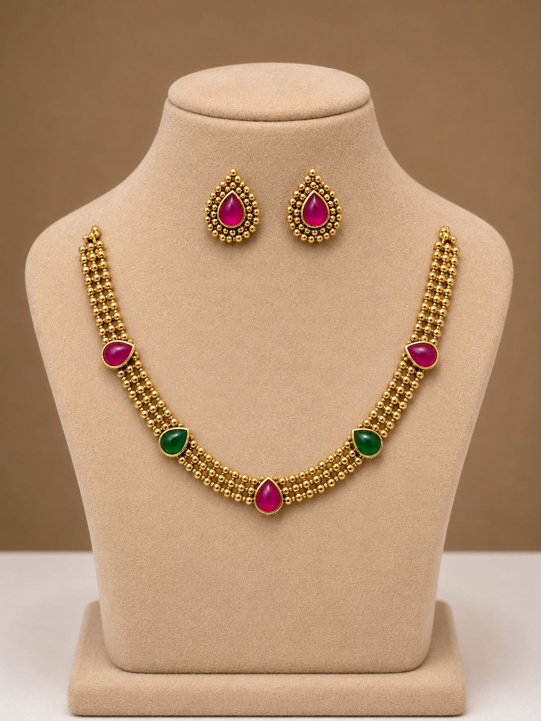 Antique Necklace Gold Plating