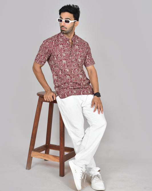 Egyptu Rani Short Sleeves Kurta