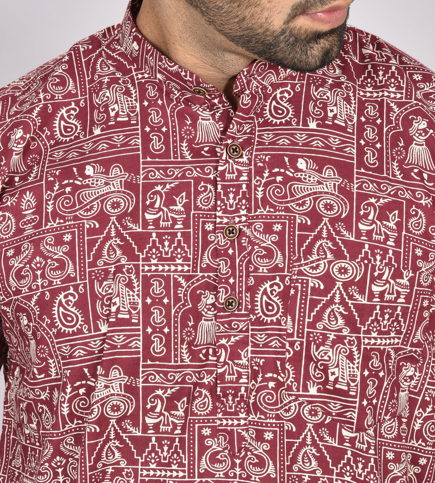 Egyptu Rani Short Sleeves Kurta