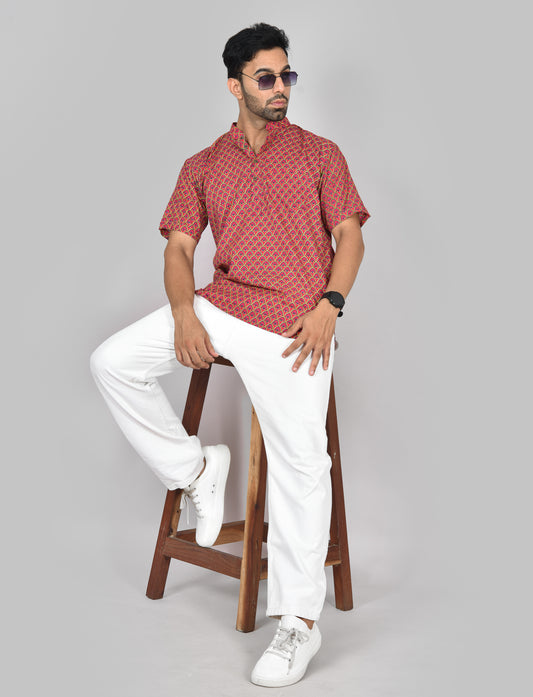 Suriya Vamsam Short Sleeves Kurta