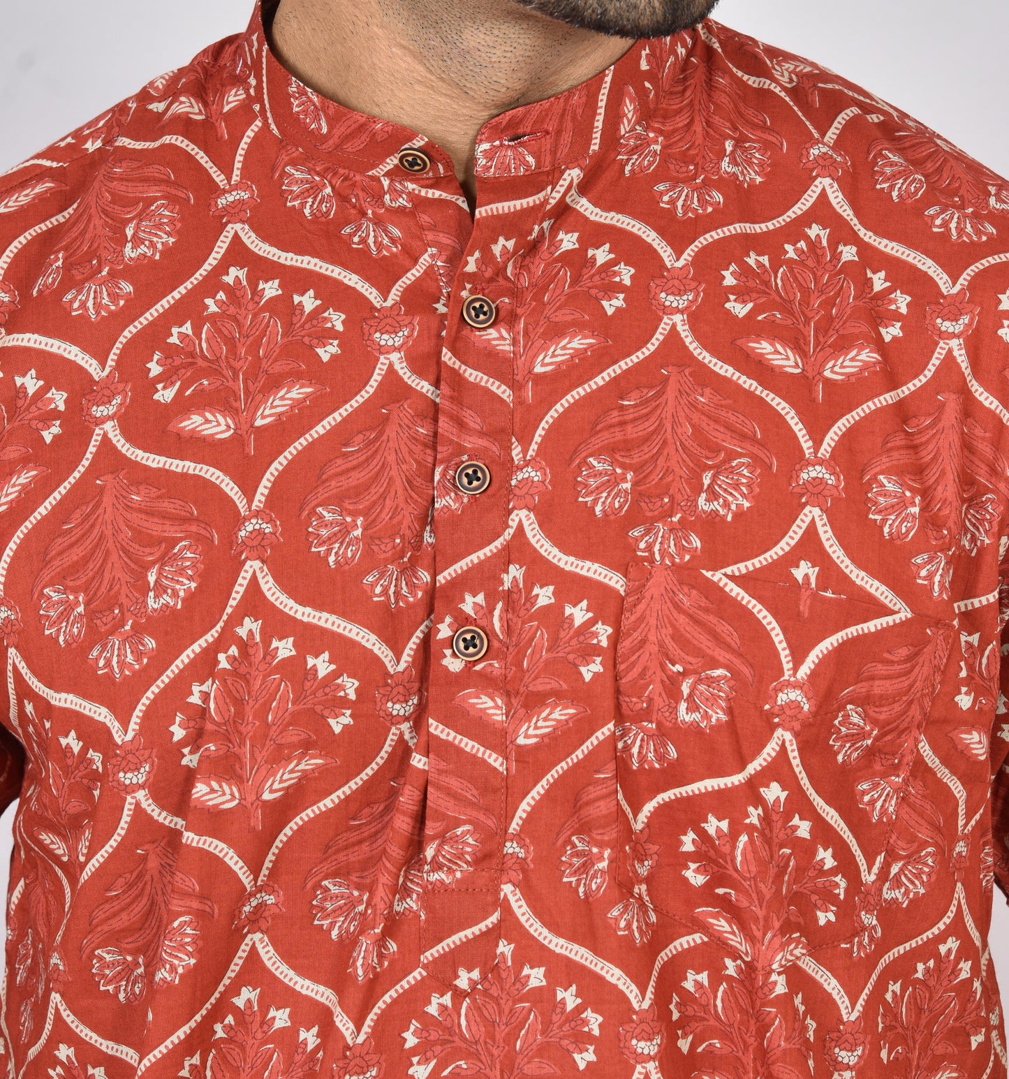 Sivapukodi Short Sleeves Kurta