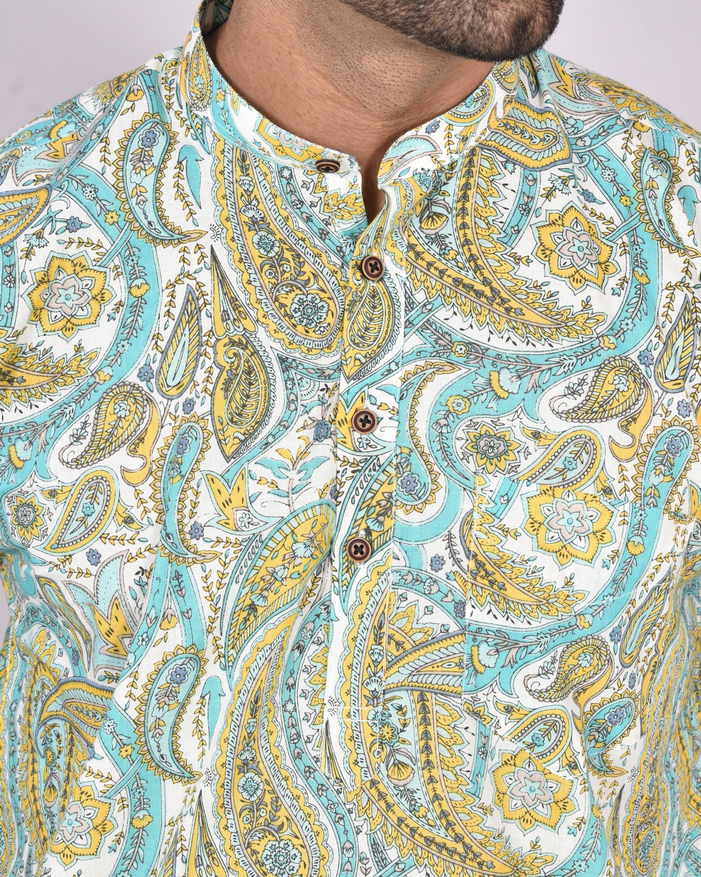 Oviya Variya Short Sleeves Kurta