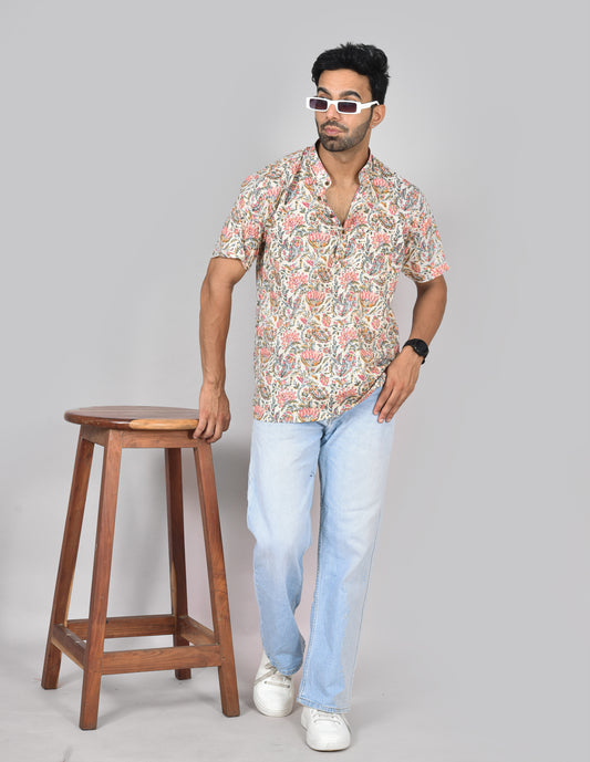 Lotus Bloom Short Sleeves Kurta Family Combo