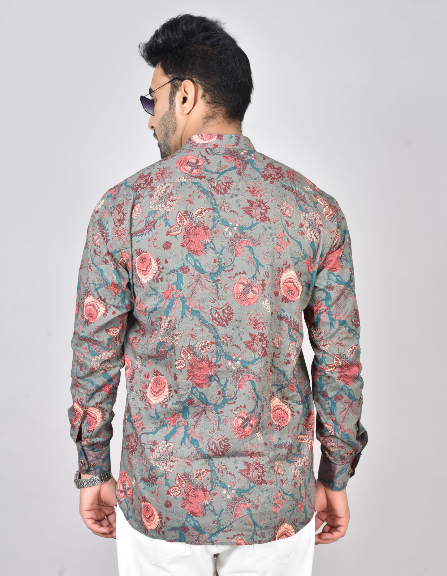 Blue Osaka Long Sleeves Kurta