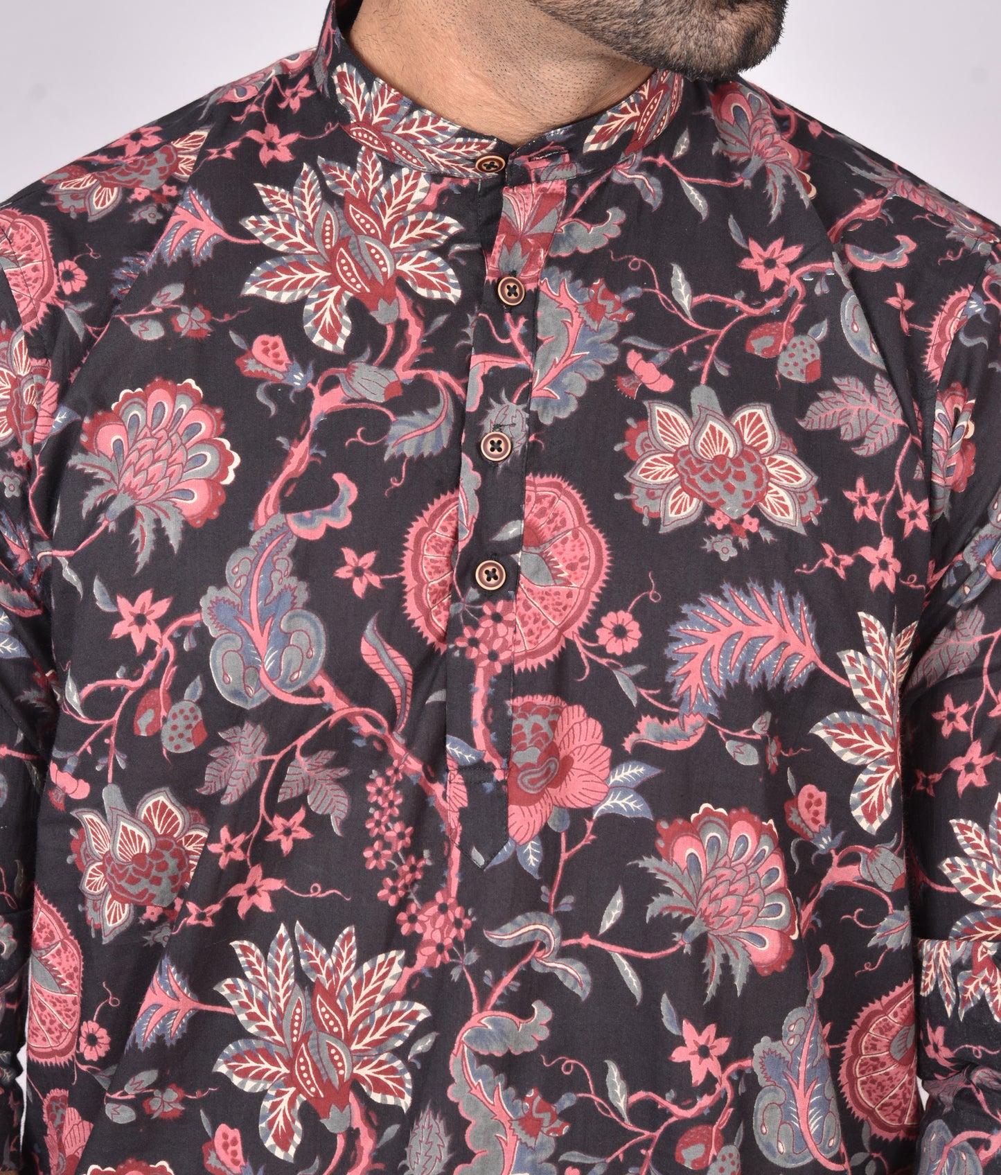 Iravu Poo Long Sleeves Kurta