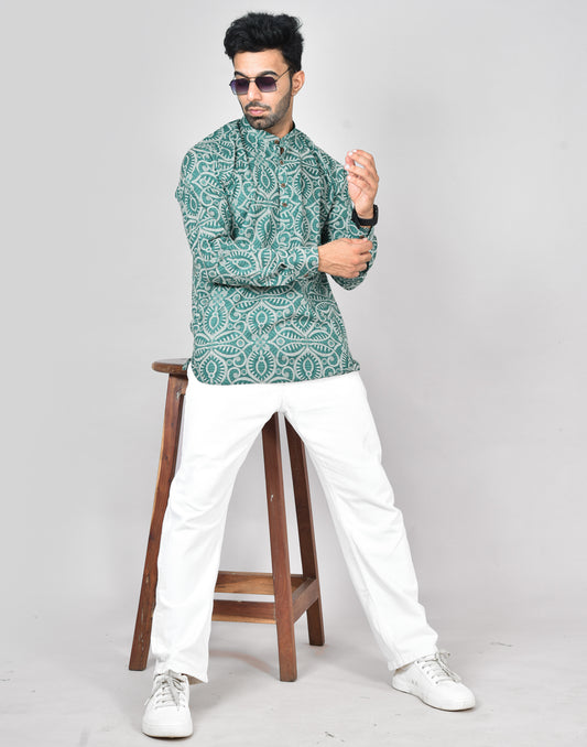Maragatha Long Sleeves Kurta