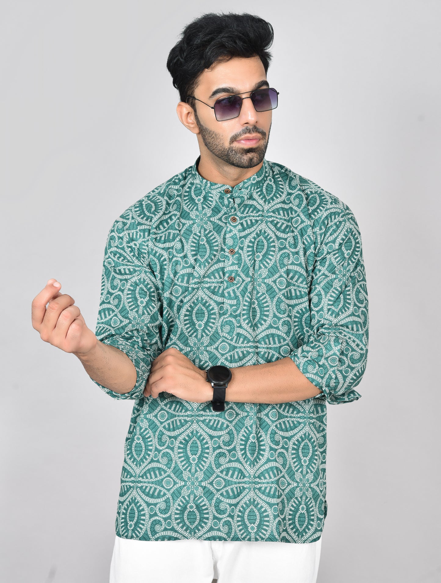 Maragatha Long Sleeves Kurta