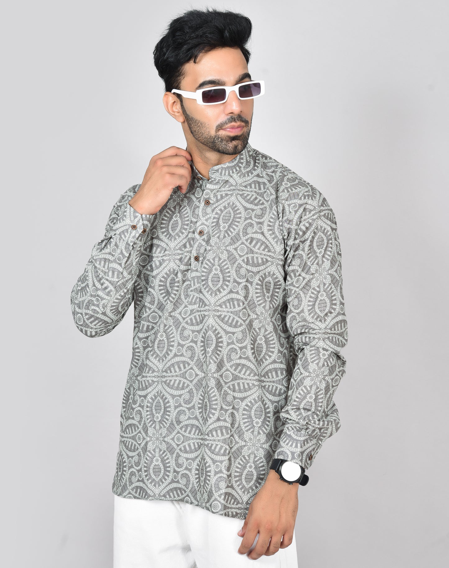 Karu Sutru Long Sleeves Kurta