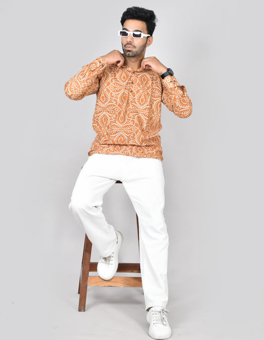 Kavi Sutru Long Sleeves Kurta