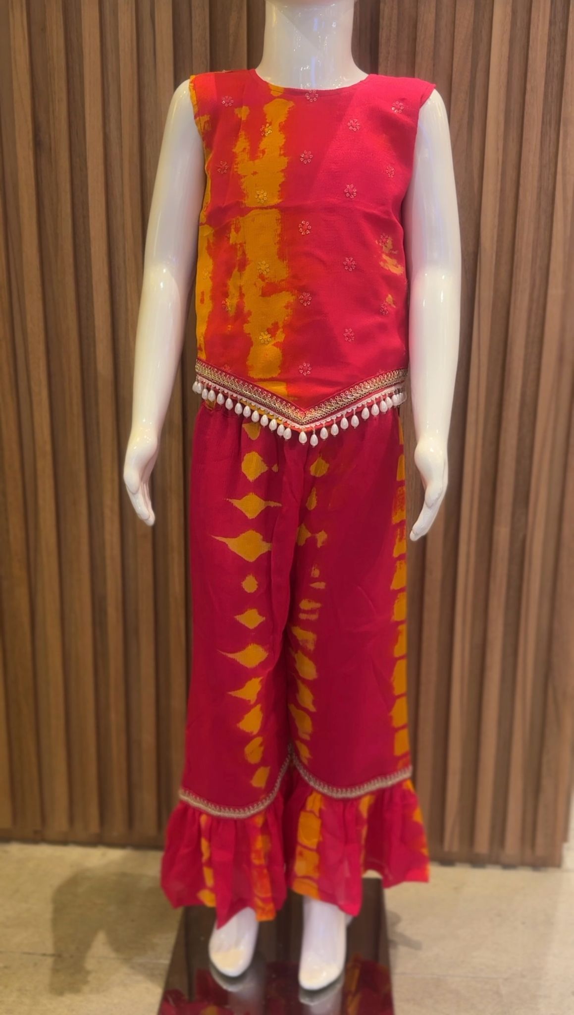 Rani Pink Palazzo set