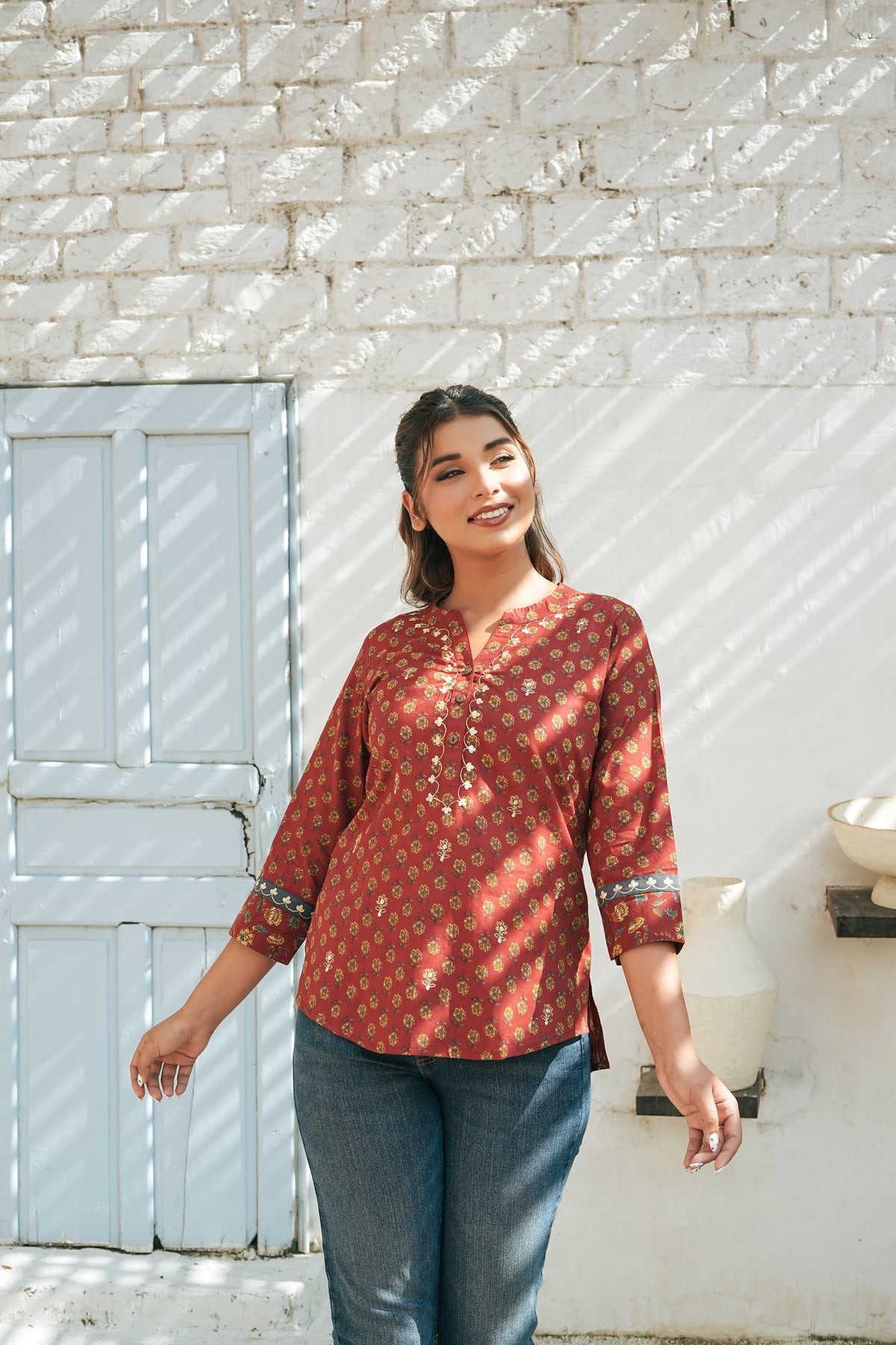 Vermilion Ladies Top