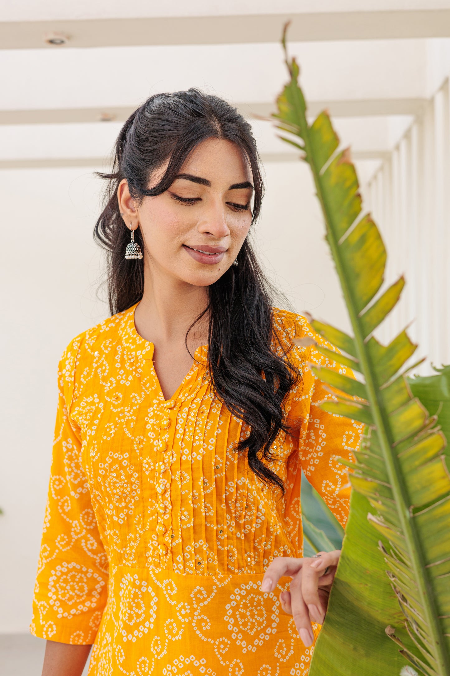 Haldi Vastram Kurti with Plazzo Pants Family