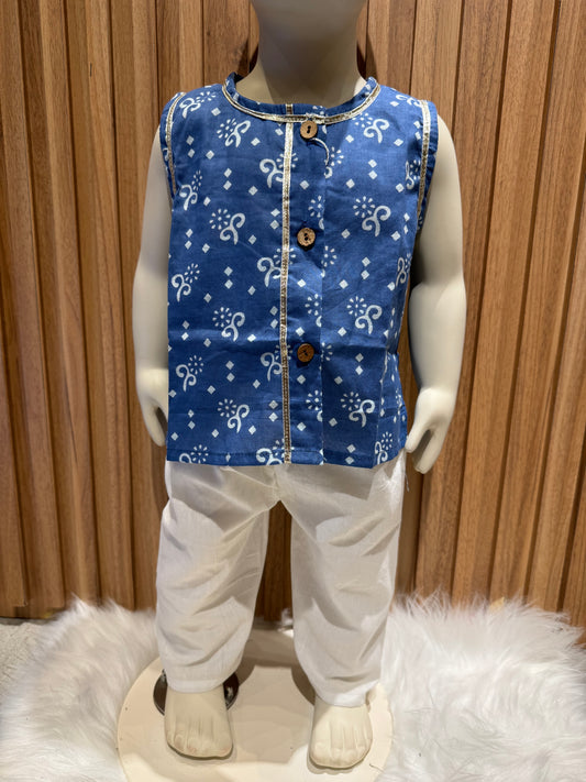 Indigo Breeze Kurta Set