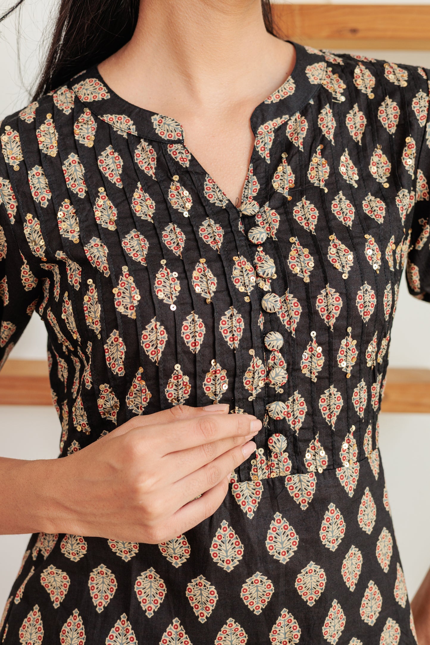 Black Friday Kurti with Plazzo Pants Family