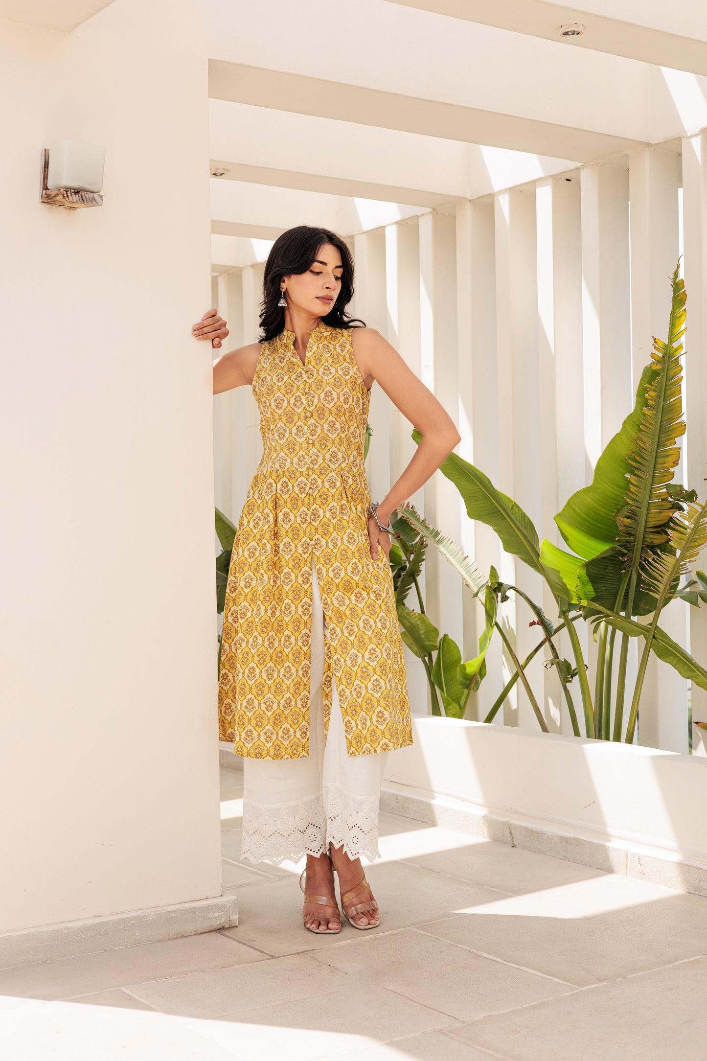 Anaya-Golden Dawn with Hakoba Pants