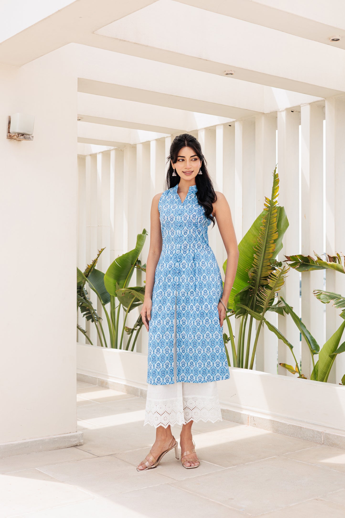 Anaya-Azure Breeze with Hakoba Pants