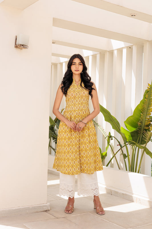 Anaya-Golden Dawn with Hakoba Pants