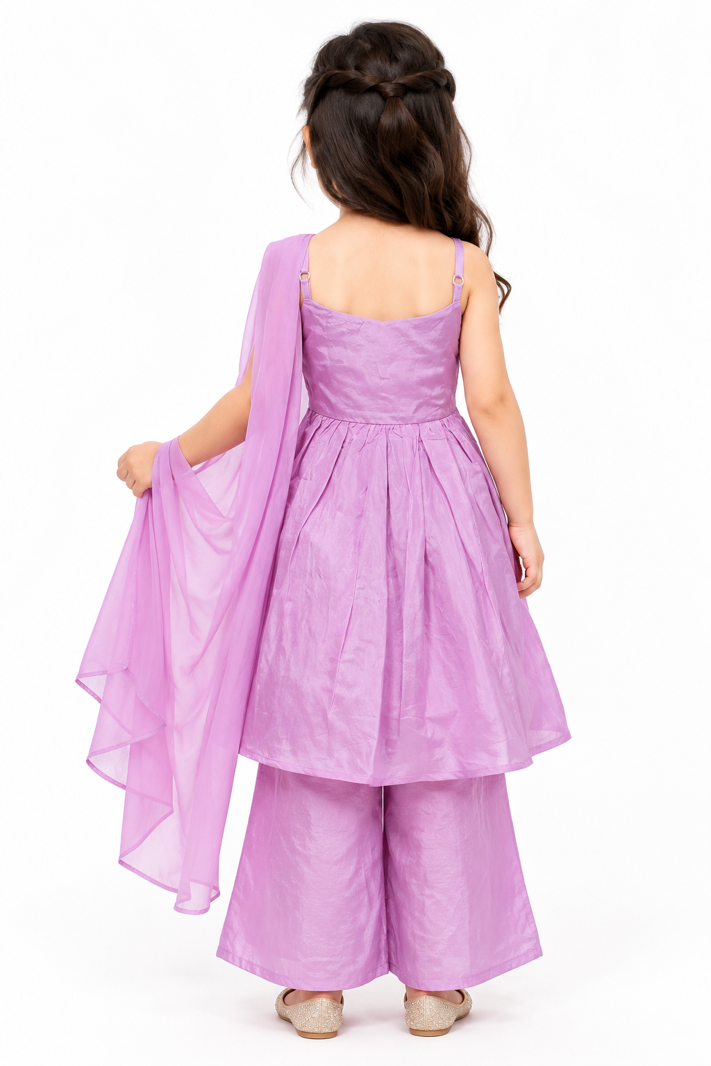 Lavender Nila Palazzo Set with Dupatta