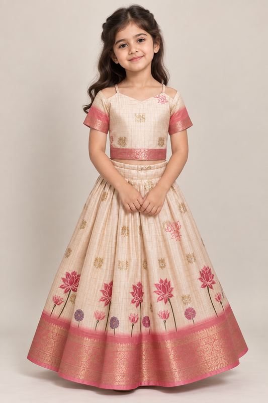 Thamarai Pattu Pavadai