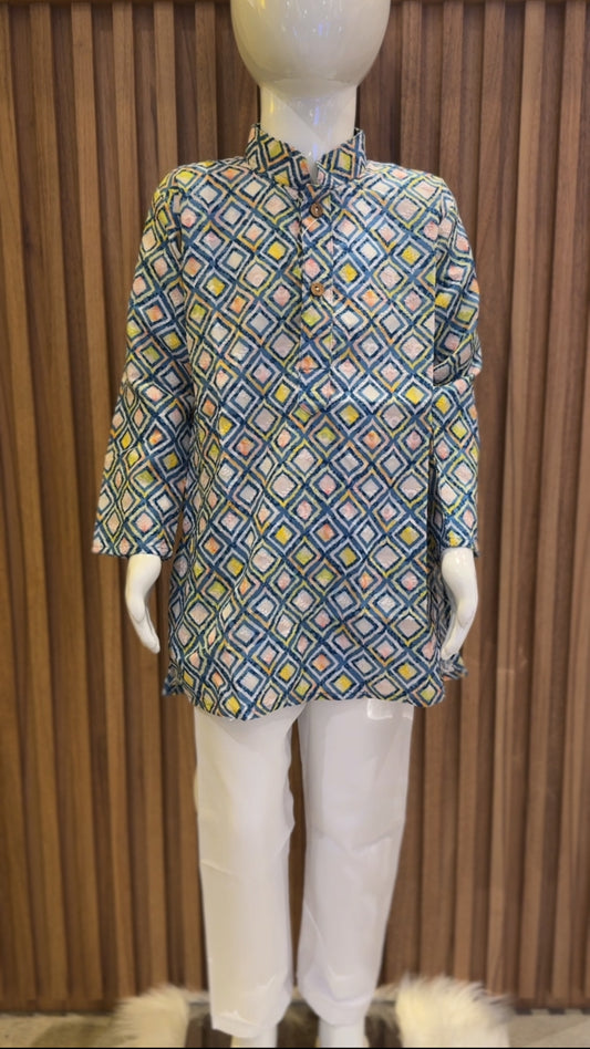 Embriodered Kurta Pyjama Set