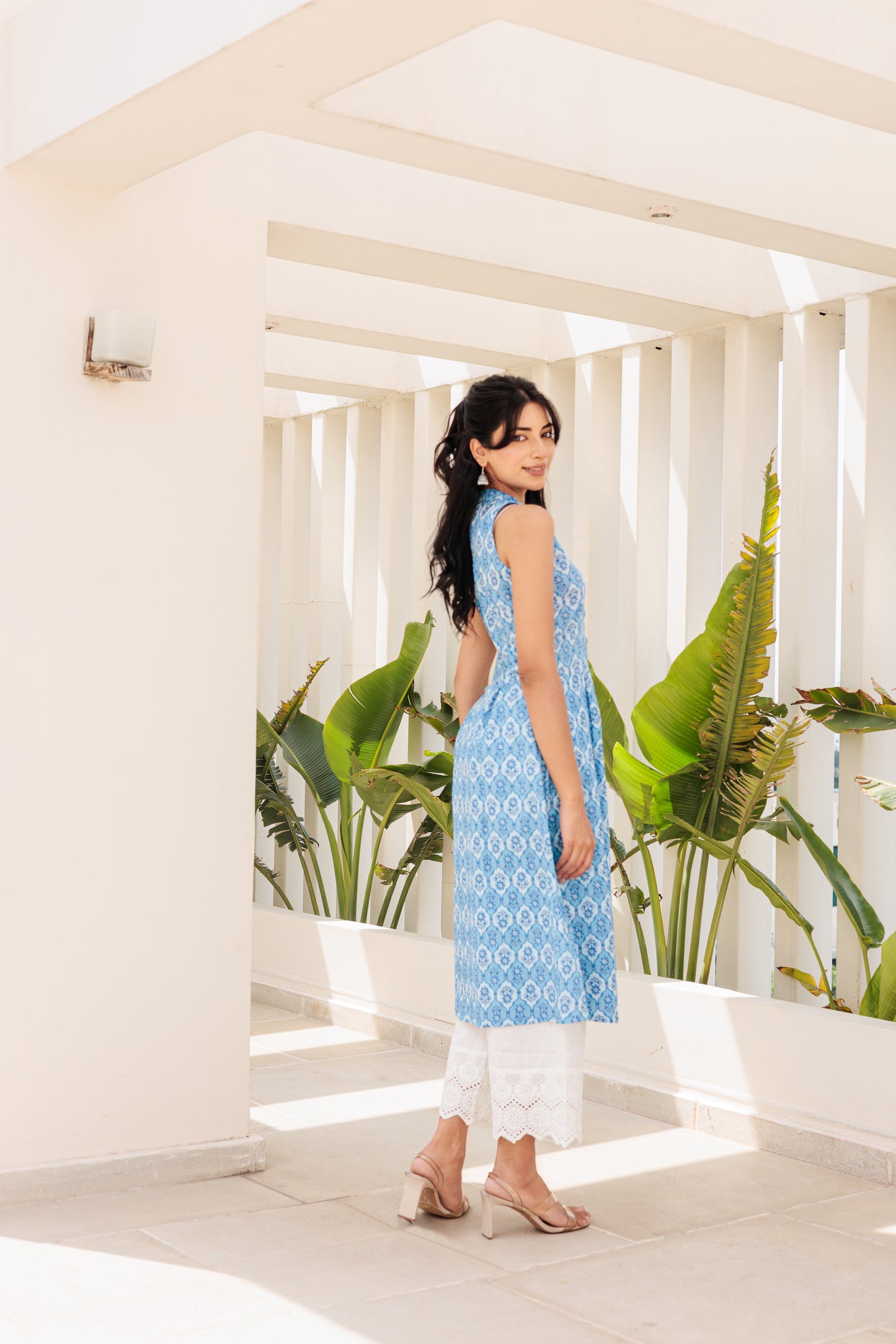 Anaya-Azure Breeze with Hakoba Pants