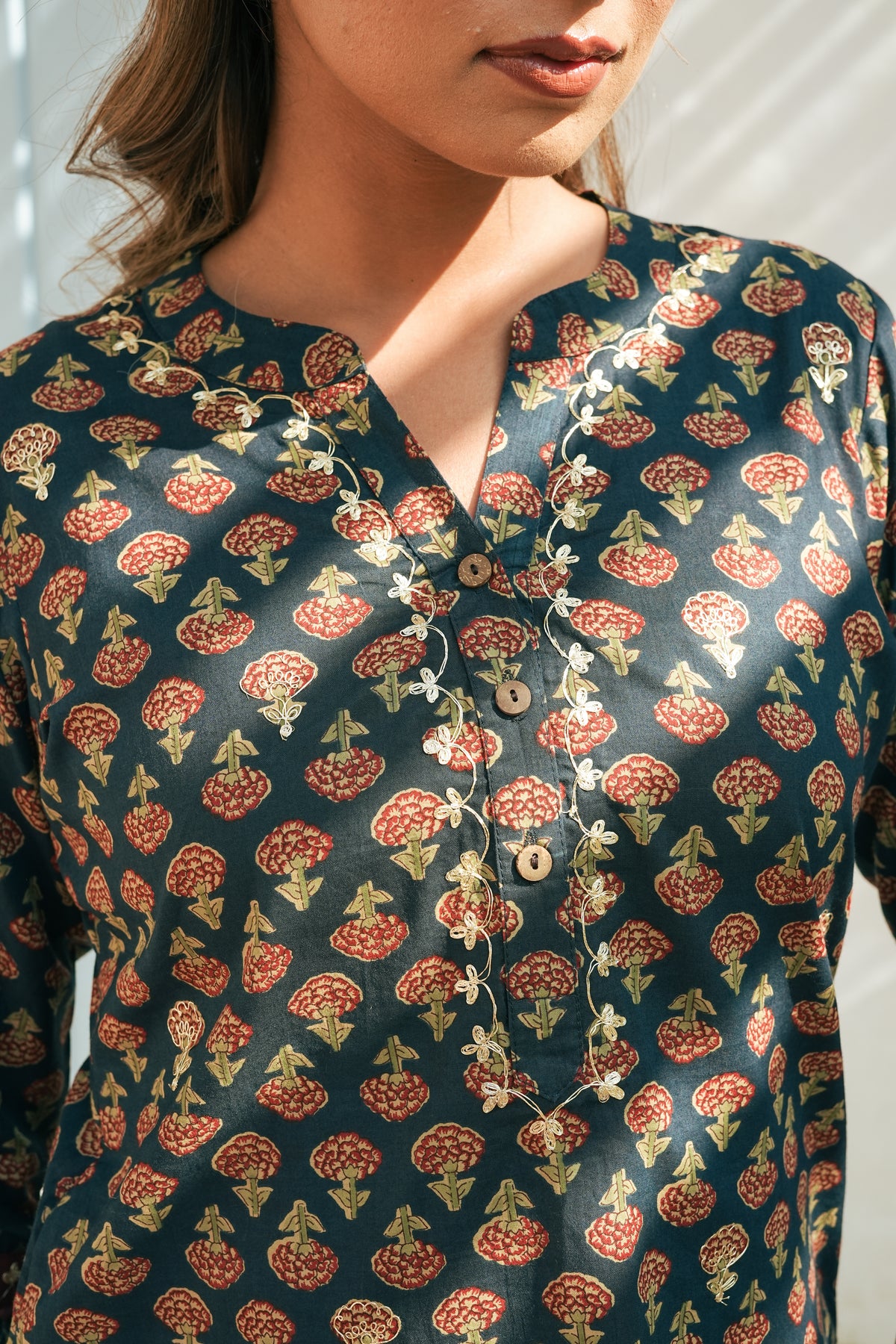 Indigo Ladies Top