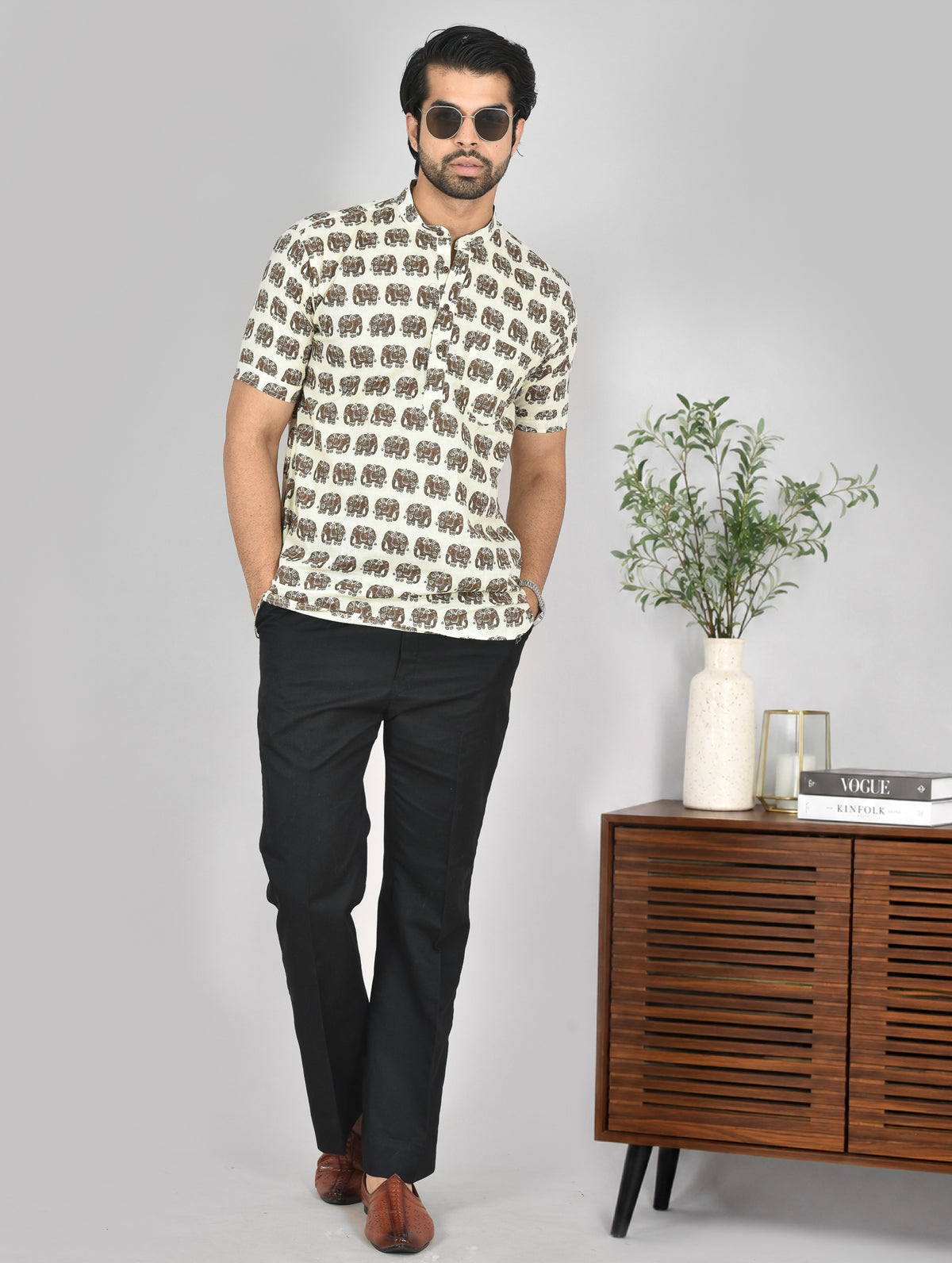 Henna Kumki Short Sleeves Kurta