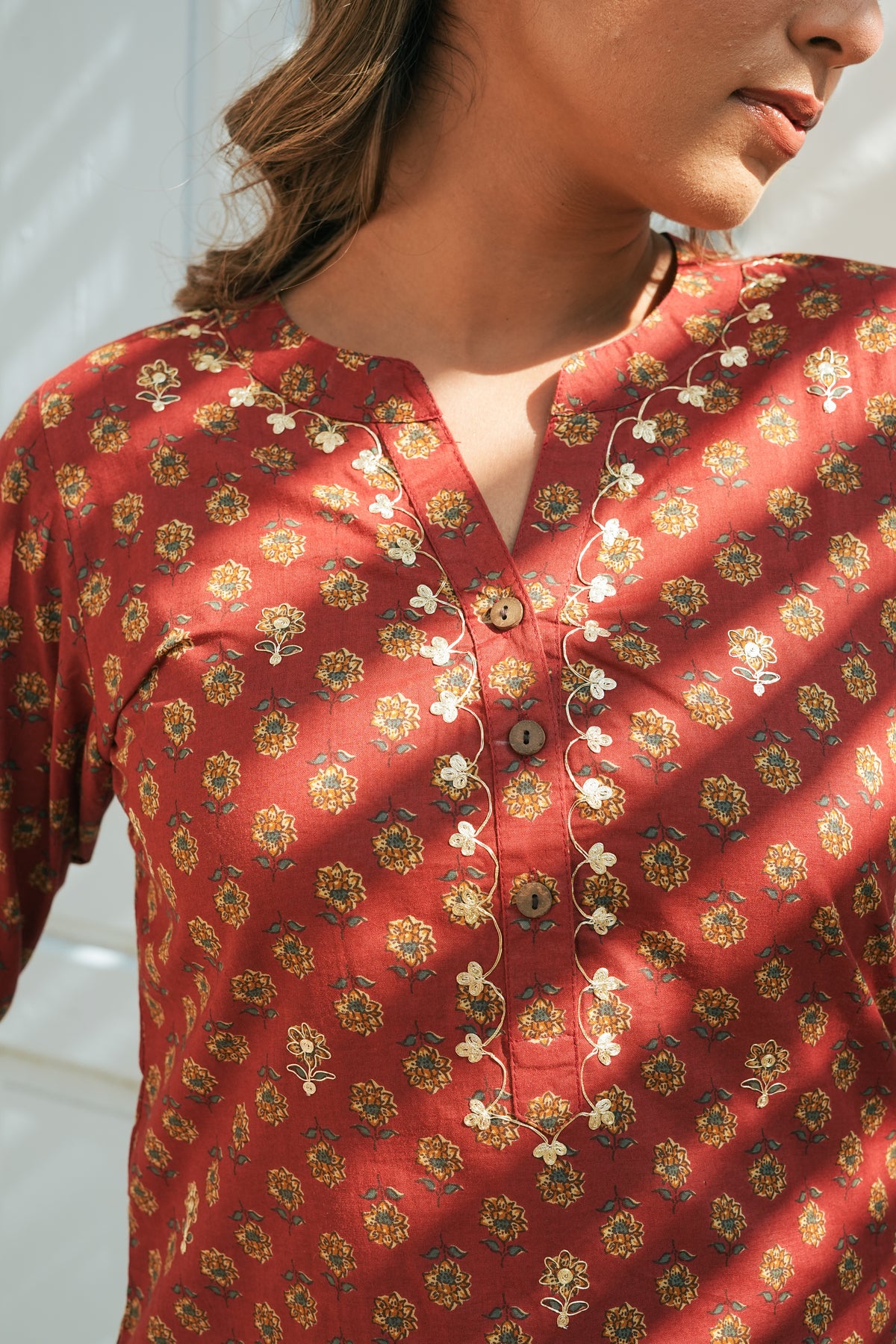 Vermilion Ladies Top