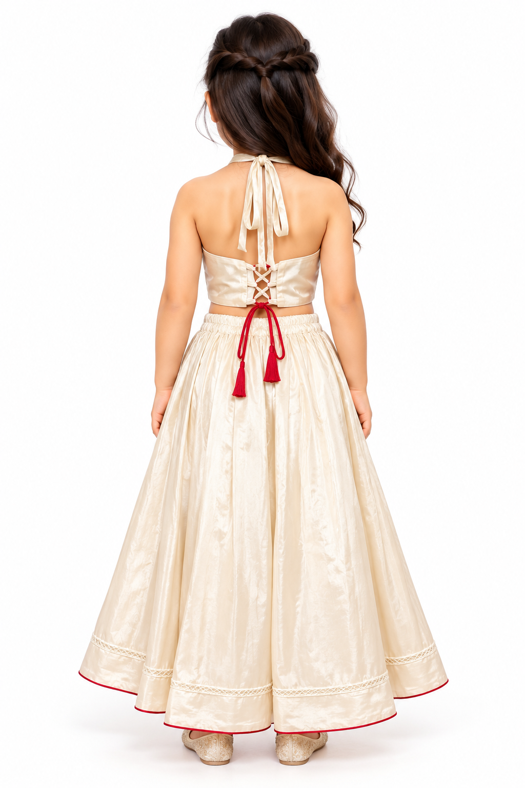 Kili Azhagi Skirt and Top