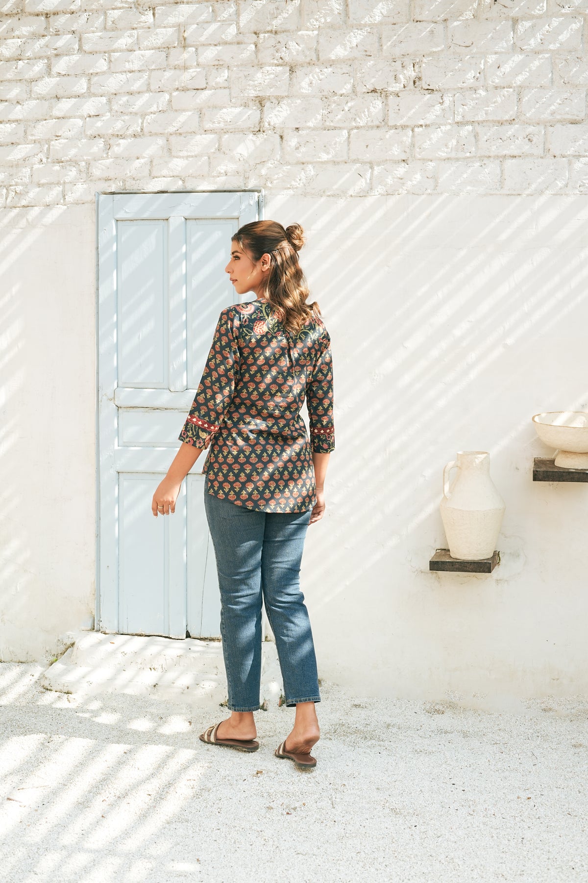 Indigo Ladies Top