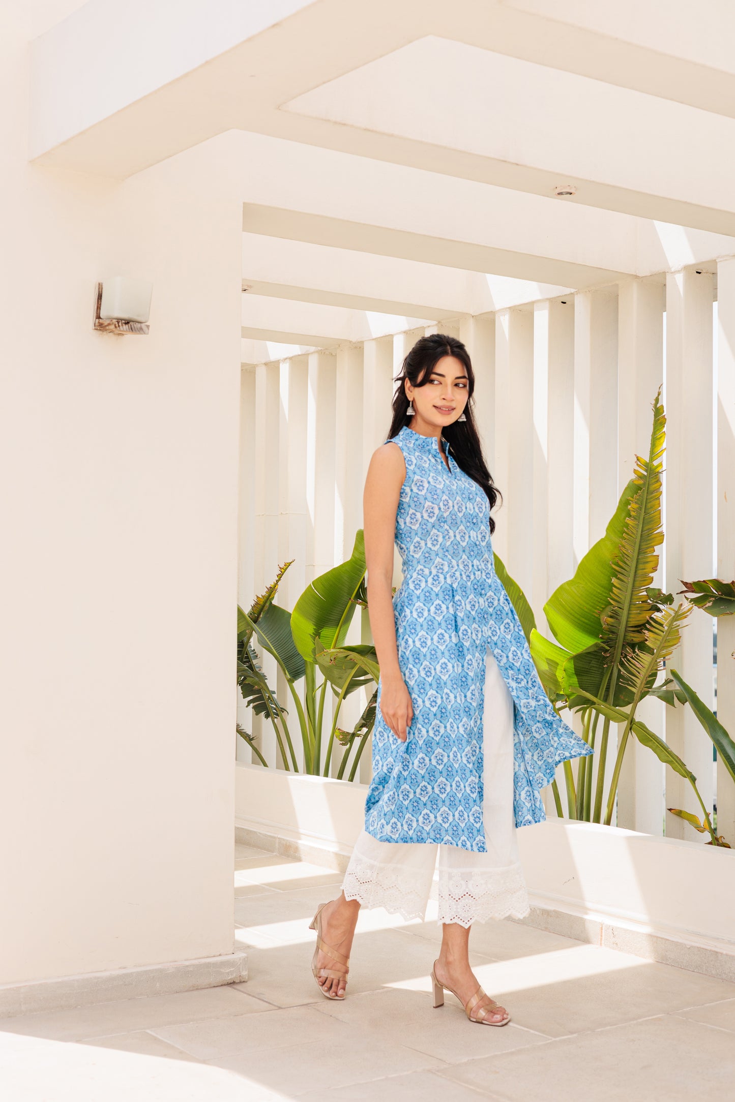 Anaya-Azure Breeze with Hakoba Pants