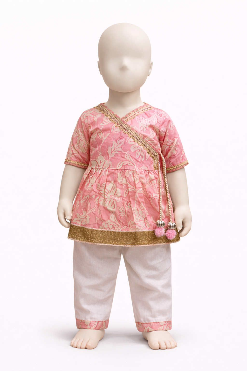 Blush Petal Kurti Set