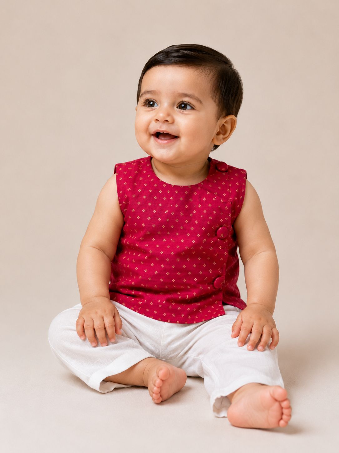 Crimson Kurta Set