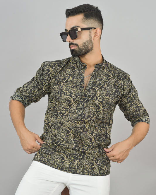 Polynesian Maori Short Kurta