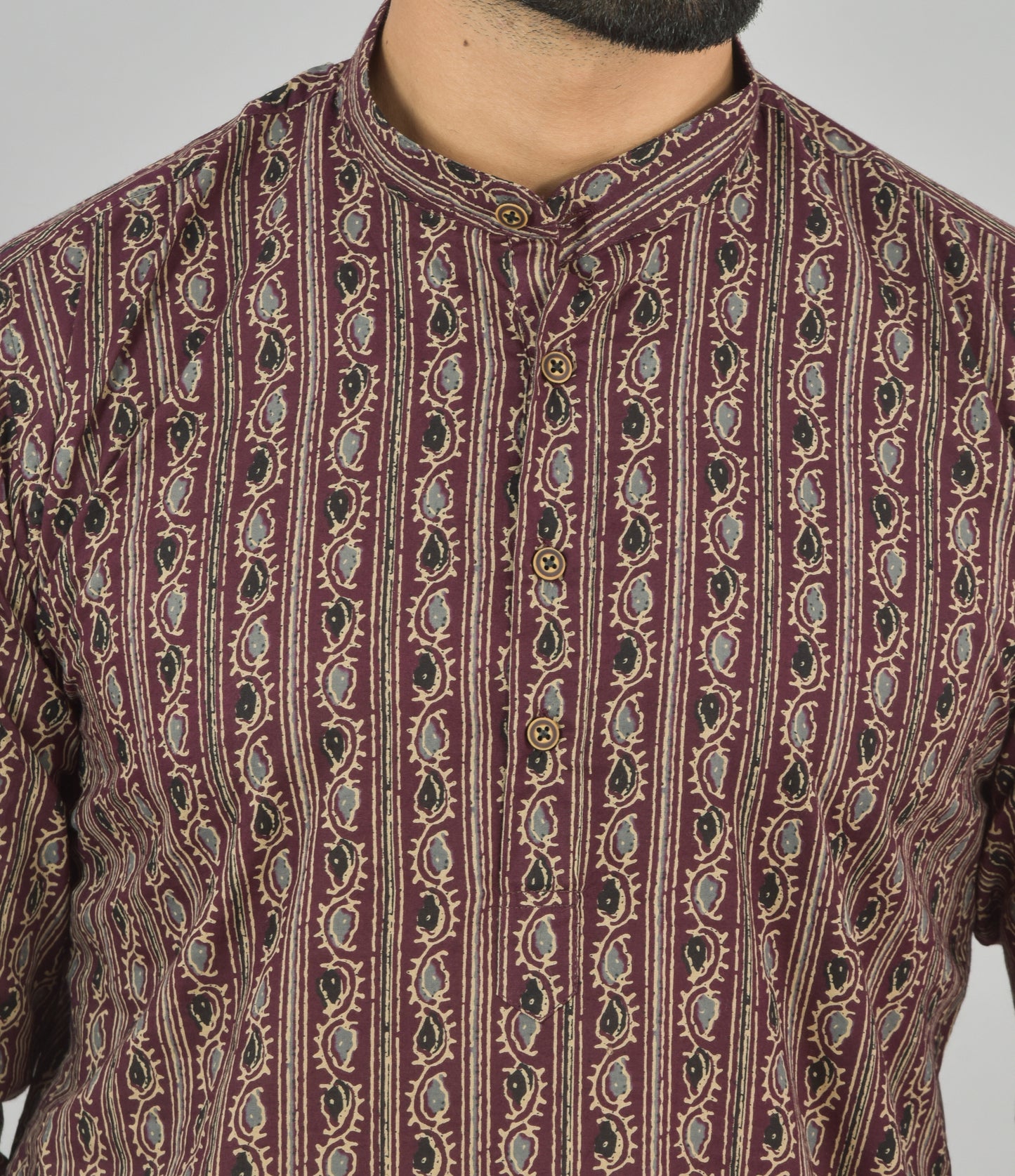 Maroon Venus Short Kurta