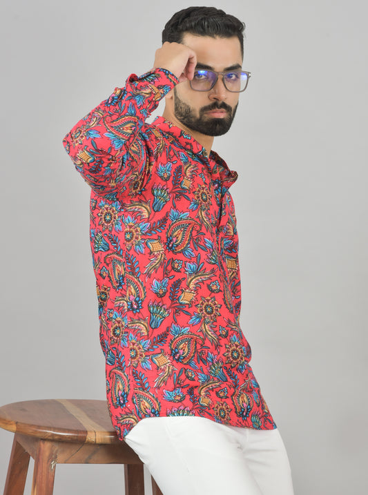 Hippie Pinky Short Kurta