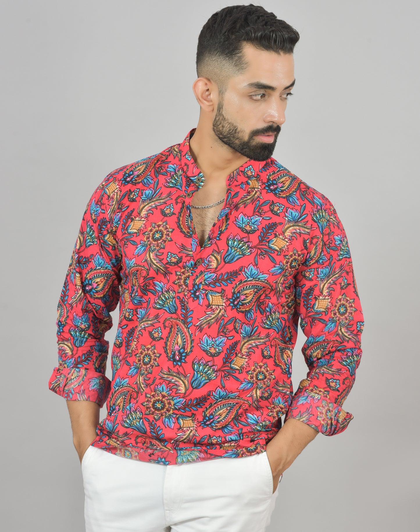 Hippie Pinky Short Kurta