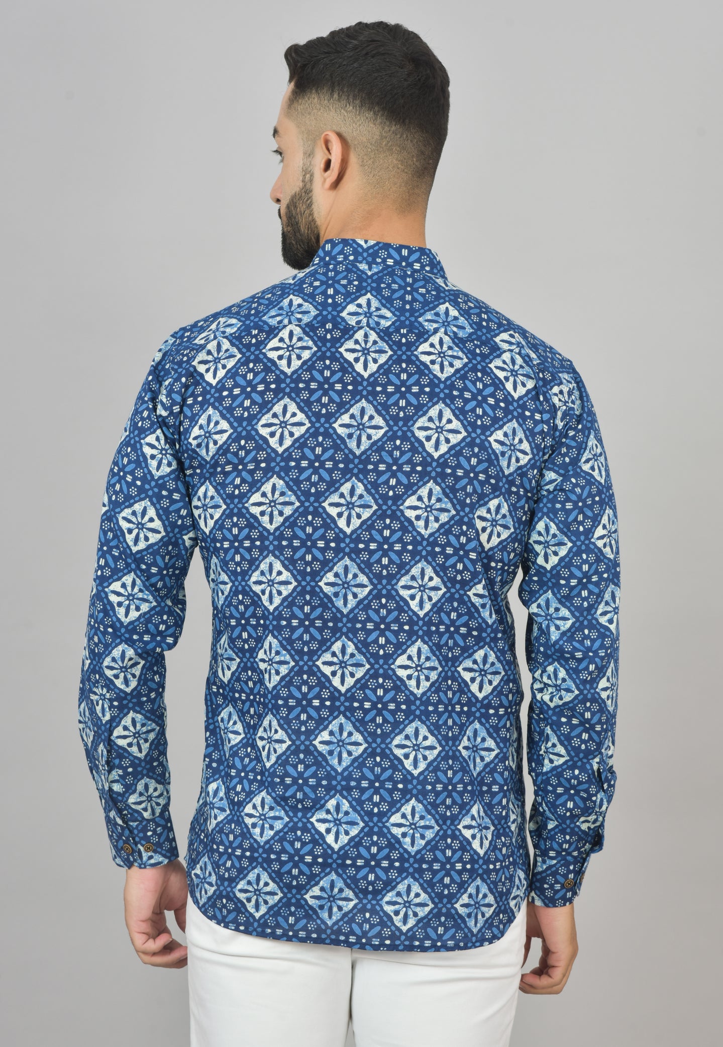 Dirham Moroccan Geometric Short Kurta