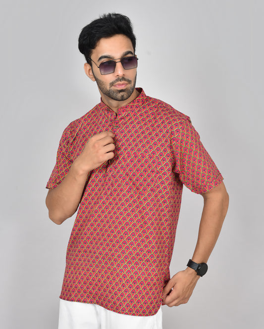 Suriya Vamsam Short Sleeves Kurta
