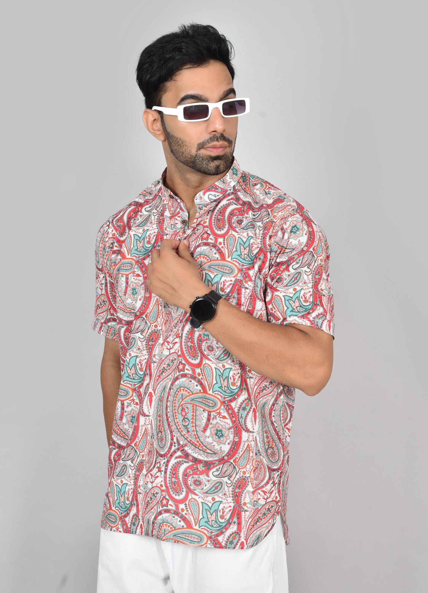 Jaipur Poovae Short Sleeves Kurta