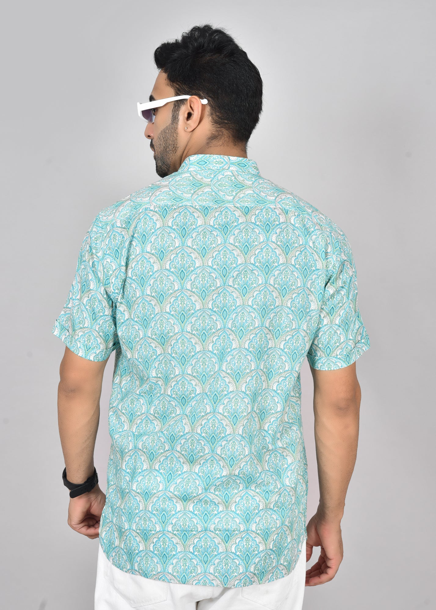 Peacock Palace Short Sleeves Kurta