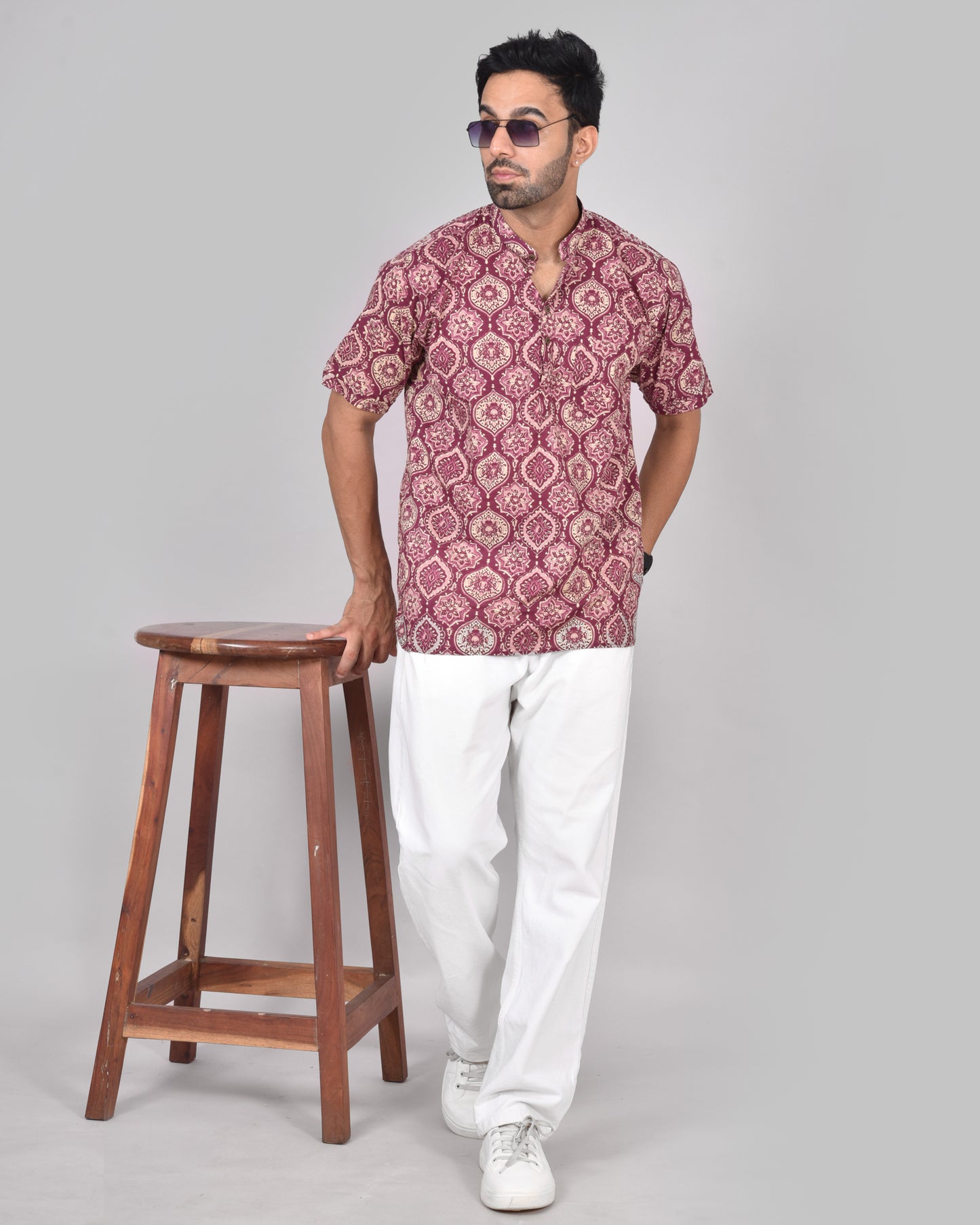 Kathiripoo Short Sleeves Kurta