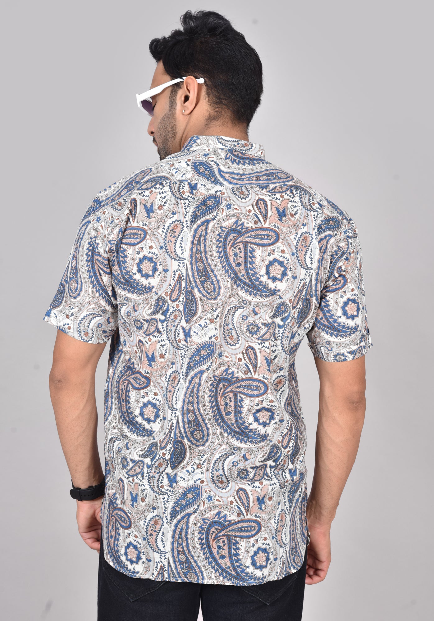 Neelam Mann Kolam Short Sleeves Kurta