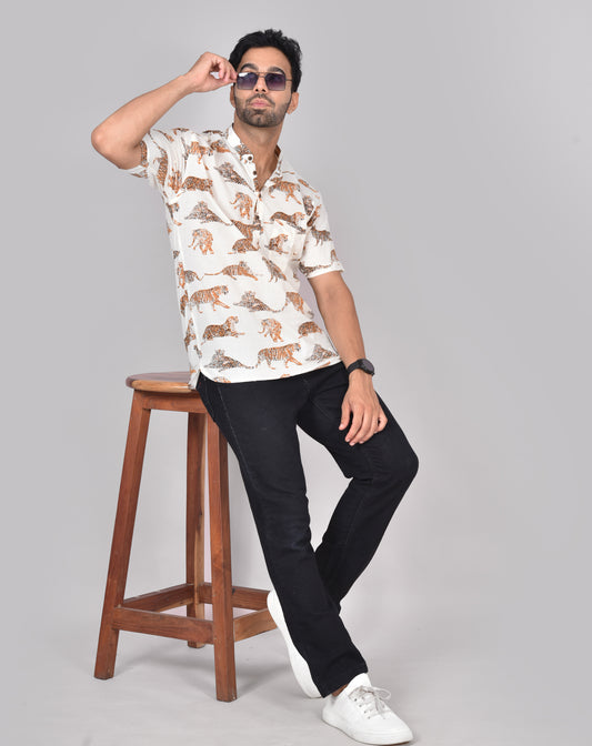 TIGERRR Short Sleeves Kurta
