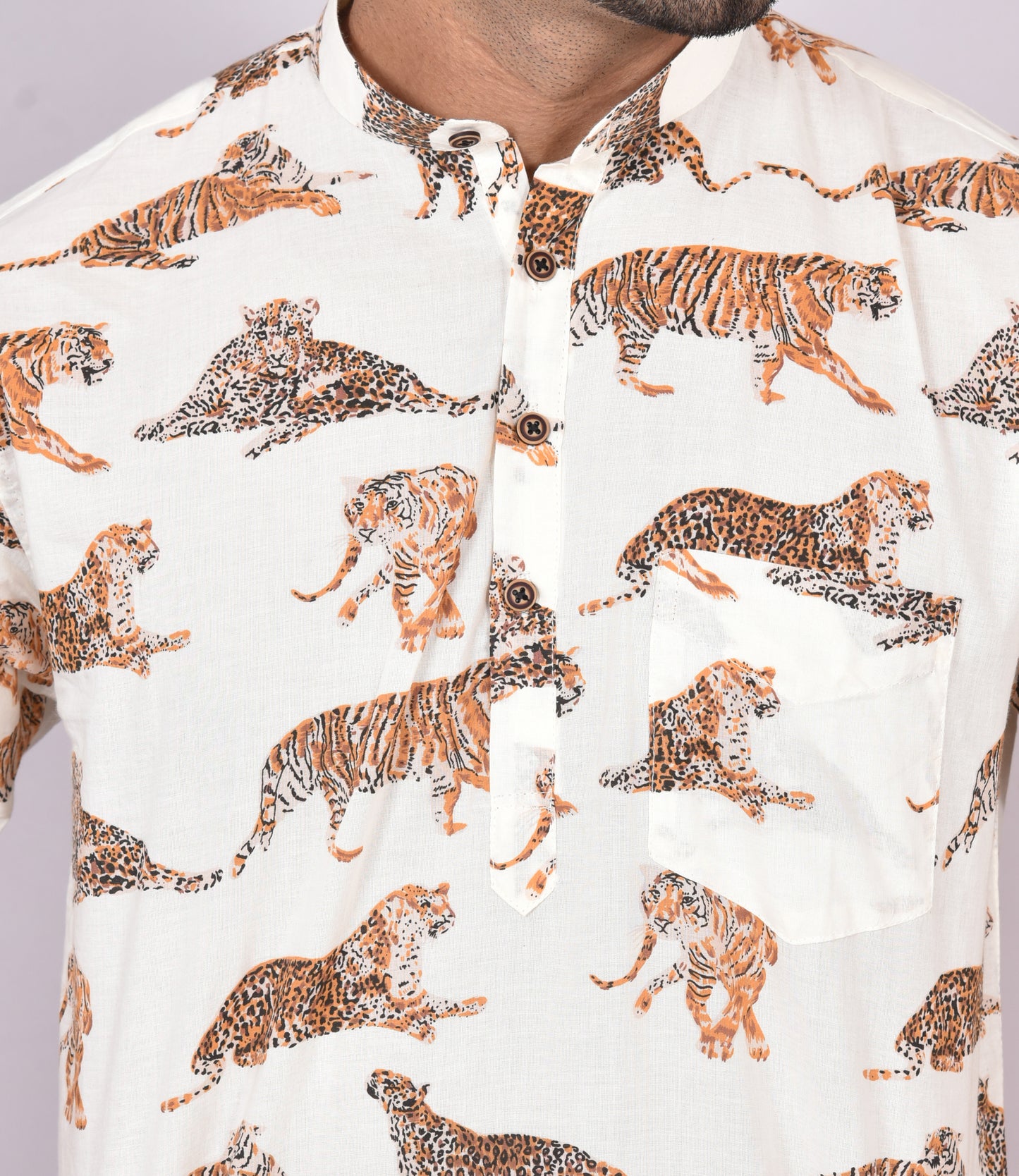 TIGERRR Short Sleeves Kurta