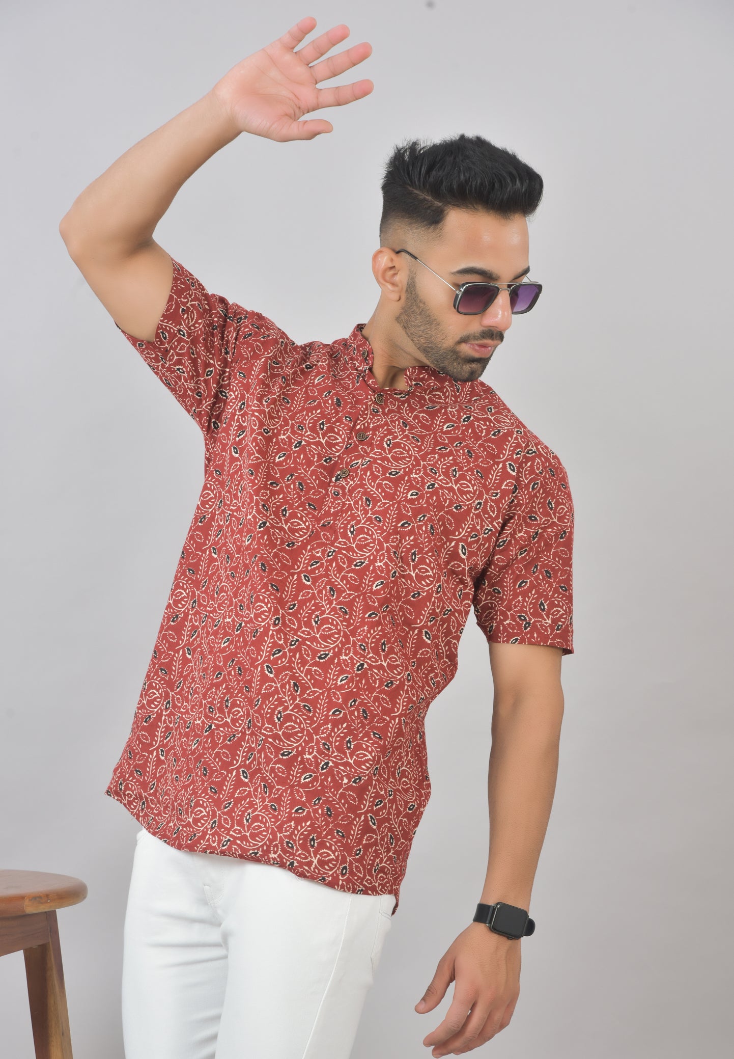 Arasa Maram Short Sleeves Kurta