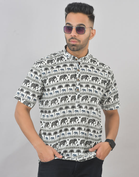 Sentosa Cove Short Sleeves Kurta