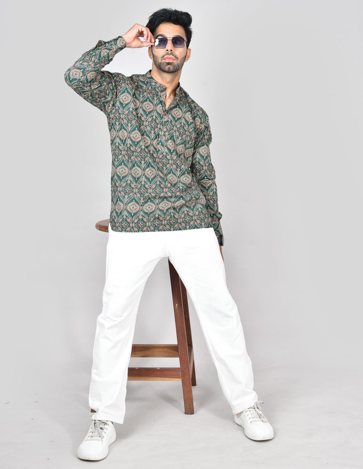 Thenral Bank Long Sleeves Kurta